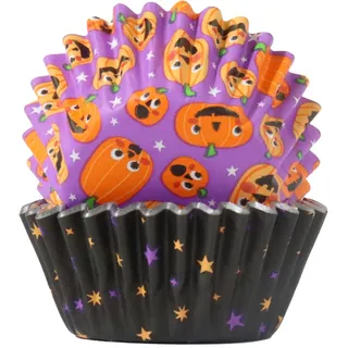 PME Legend PME Halloween Mini Folienbeschichtete Cupcake-Förmchen - Kürbisparty (60 Stück)