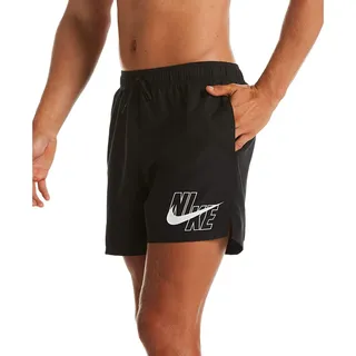 Nike 5 Volley Herren-Badehose, Schwarz, M