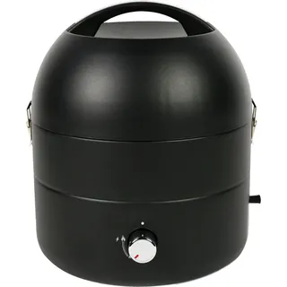 TAINO Grill-to-Go Gasgrill BBQ portabel Grill Camping tragbar Kugelgrill Gas Tischgrill Schwarz - Schwarz