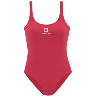 ELBSAND Badeanzug Damen rot Gr.34 Cup A/B