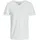 SPLIT NECK TEE weiß XS