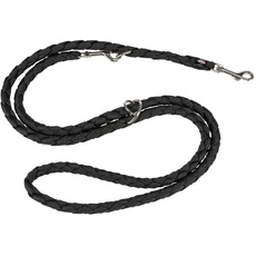 TRIXIE Hundeleine Cavo V-Leine L–XL, 2,00 m ø 18 mm in Black- verstellbare Leine für Outdooraktivitäten - für große bis sehr große Hunde - 143603