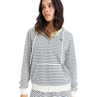 Roxy Perfect Stripe - Gestreifter Zip-Hoodie - Frauen - XS - Blau.