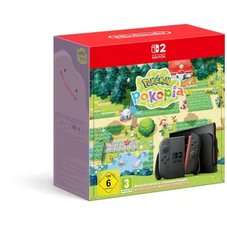 Nintendo Switch 2 256 GB Schwarz + Pokémon Pokopia-Set
