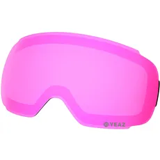 YEAZ Snowboardbrille »Wechselglas für Ski- Snowboardbrille TWEAK-X«, pink