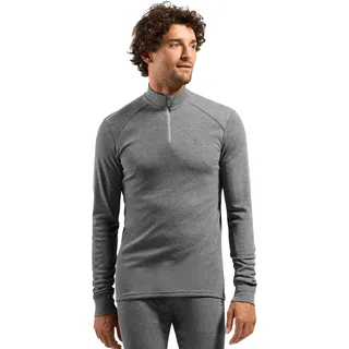 Odlo Active Warm Half Zip Longsleeve (Größe XXL, grau)