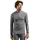 Herren Half Zip Longsleeve Größe XXL grau