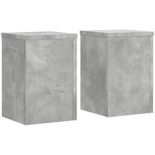 vidaXL Pflanzenständer 20 x 20 x 30 cm Betongrau