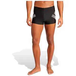 Adidas Big Bars Badehose Boxer - Black - S-M