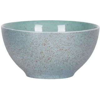 Novel Salatschüssel , Taupe , Keramik , Struktur , rund , Lfgb, Handmade Quality , handbemalt , Geschirr, Schalen & Schüsseln, Salatschüsseln