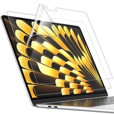 JETech Schutzfolie für MacBook Air 15,3 Zoll (2024/2023, M3/M2), Blendfreiem Matt Displayschutz, Anti Fingerabdruck, 2 Stück