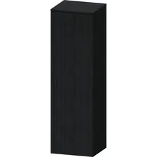 Duravit Qatego Halbhochschrank, Türanschlag links, 400x360x1320mm, QA1345L, Farbe: Eiche Schwarz