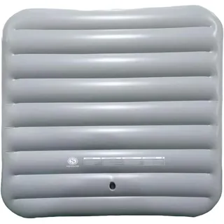 Energiesparende Spa-Abdeckung, aufblasbarer Deckel, schützender Regen-Überlauf, Wärmeisolator, Technologie, quadratische Blase, passend für alle quadratischen Whirlpools mit 4 Personen bis zu 118 cm