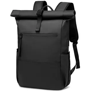 BJIAX Rolltop Rucksack Herren, Wasserdichter Laptop-Rucksack 16 Zoll
