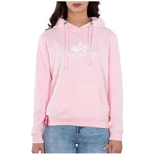 Alpha Industries New Basic Kapuzenpullover Pastel Pink S