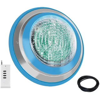 Roleadro Poolbeleuchtung, 47W RGB Multi LED Pool Licht Unterwasser mit Farbwechsel, IP68 Wasserdicht Schwimmbadbeleuchtung für Teichbeleuchtung, Pool Dekoration, 12V AC/DC