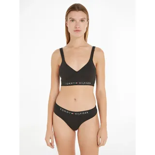 Tommy Hilfiger Underwear Slip »THONG«, mit Tommy Hilfiger Markenlabel, schwarz