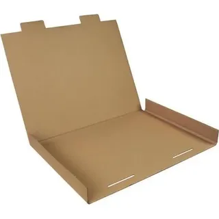 Kalenderverpackung 1-wellig Maße 630x430x10mm A2 Qualität 1.20 B braun TRANSPAK - Braun
