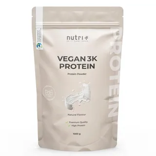Nutri + Vegan 3K Protein Neutral Pulver 1000 g