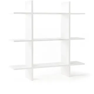 Kids Concept - Wall Shelf STAR - White - 70 x 70 x 15 cm