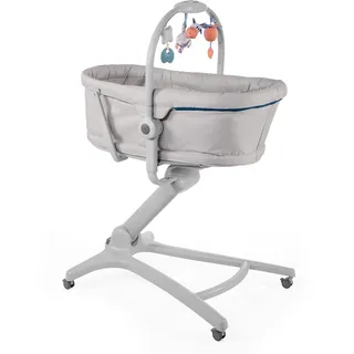 Chicco »Baby Hug 4 in 1, Stubenwagen, Liegesessel, Hochstuhl und erster Stuhl in Einem!, grau