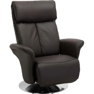 Himolla Relaxsessel , Braun , Leder , Echtleder , Longlife-Leder , Uni , 82x107x88 cm , Blauer Engel, Goldenes M, Made in Germany, Emas , Fußauswahl, Lederauswahl, Stoffauswahl, erweiterbar (Typenauswahl), Relaxfunktion, Netzbetrieb, Aufstehhilfe, in verschiedenen Holzarten erhältlich , Wohnzimmer, Sessel, Ledersessel