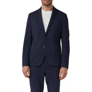 s.Oliver Herren Indoor-Sakko – Slim Fit, Stretch-Jersey, Reverskragen