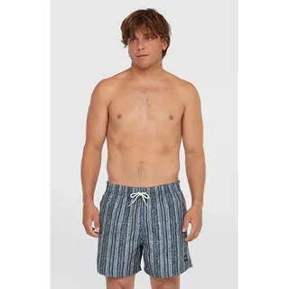 O'Neill O'neill Cali Print 15'' Swimshorts blue pressed lines (35159) XXL