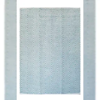 Kayoom Aperitif 410 Kurzflorteppich 120 x 170 cm Türkis