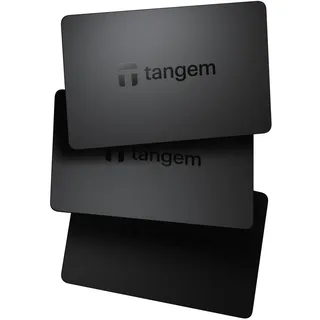 TANGEM Wallet - 3-card set - Black