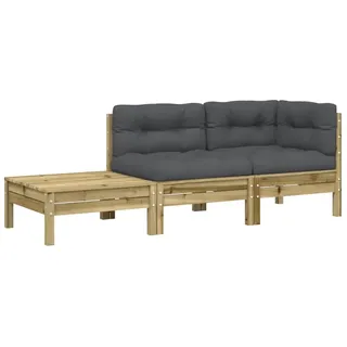 VidaXL 838188, Anthrazit, Holz, 110 kg, Erwachsene & Kinder, 1890 mm, 630 mm - Grau