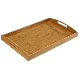 Zeller Present, Tablett Serviertablett, Bamboo , 44 x 30 x 5.5 cm