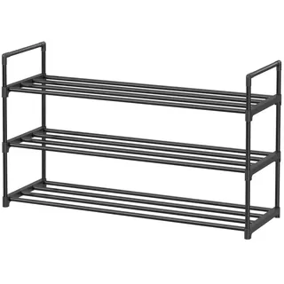 Songmics Schuhregal 92 x 54 x 30 cm schwarz