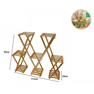 X Schrank Mobil aus Holz Mit 8 Regale 90x28x115cm Einrichtung Tür Vase Dfh