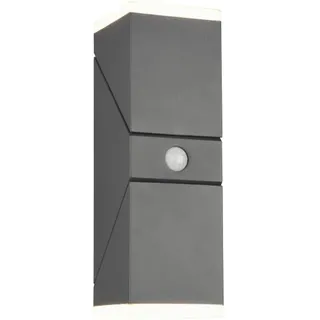 Trio Außenwandleuchte Aluminium Druckguss 28,0 cm inkl. 2x 7 Watt LED anthrazit