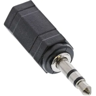 InLine 99309 Audio Adapter, 2,5mm Klinke Buchse an 3,5mm Stecker, Stereo