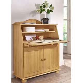 OTTO home Home affaire Sekretär »Mette, Schreibtisch im Landhausstil,« aus Massivholz, Breite 82 cm,