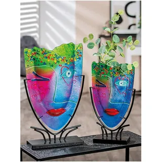 Casablanca by Gilde "Designvase Face "Twinkle", bunt,