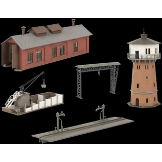 FALLER Aktions-Set Bahnbetriebswerk 239008 N