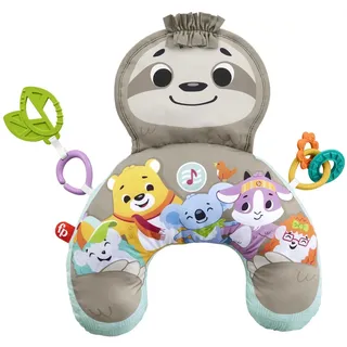 Mattel Europa B.V. Fisher-Price Faultier-Spielkissen mit Vibration, Baby-Spielzeug ab 0 M