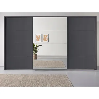 Rauch Schwebetürenschrank OTELI 368 x 214 x 68 cm Grau
