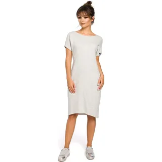 BeWear Midikleid für Frauen Almut B050 dunkelgrau S - Grau