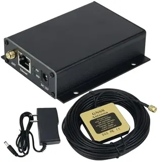 Hamgeek FC-NTP-MINI NTP Server Desktop Netzwerk Zeitserver mit einem Ethernet Port für GPS Beidou GLONASS QZSS