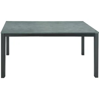 Fashion Commerce Tisch ausziehbar, Holz 120x80x75 cm grau