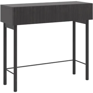 Selsey Portland Konsolentisch 90 x 40 x 75 schwarz