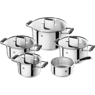 Zwilling Poletto Topf-Set 5-tlg. Kochtopf + Suppentopf + 2 x Deckel
