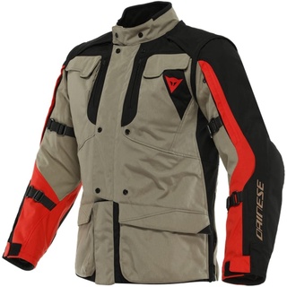 Dainese Alligator Tex Motorrad Textiljacke, schwarz-braun, Größe 46