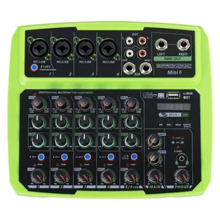 Pronomic Mini6 6-Kanal USB-Mischpult,