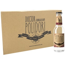 Doctor Polidori I Dry Tonic Water I Herbal-erdige Noten vereint mit exotischen Aromen I 24 x 200 ml