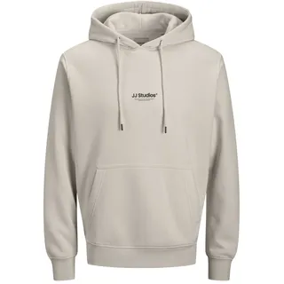 JACK & JONES Hoodie mit Label-Print Modell Soho Beige XL